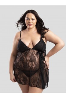 Lily Black Nightie