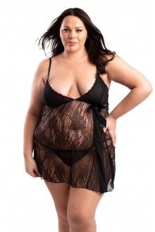 Lily Black Nightie